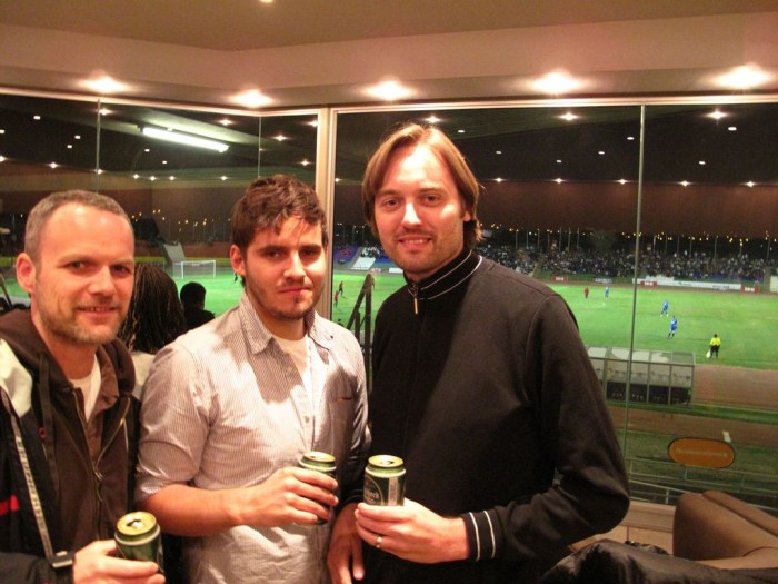 Dosenbier zum Spiel