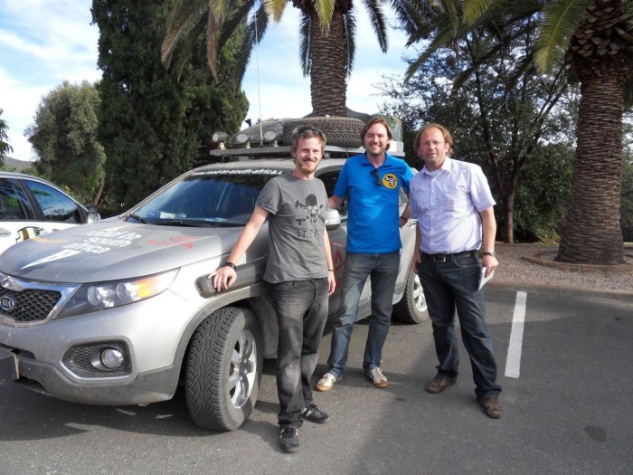 Der namibianische Nationaltrainer