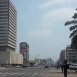 Boulevard in Kinshasa